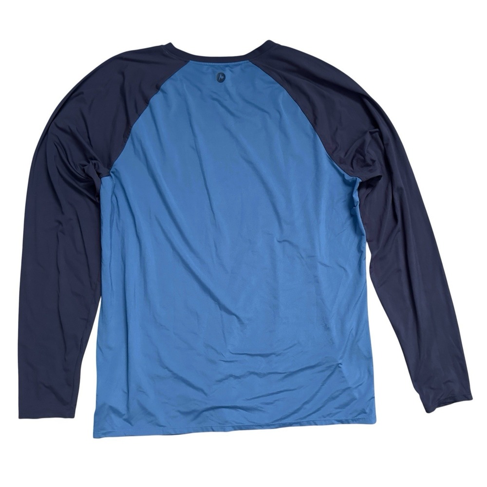Marmot Men's Midweight Raglan Colorblock Long Sleeve Shirt Size XXL - Picture 3 of 8